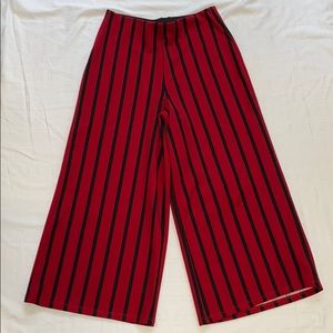 ZARA RED STRIPE PANT
